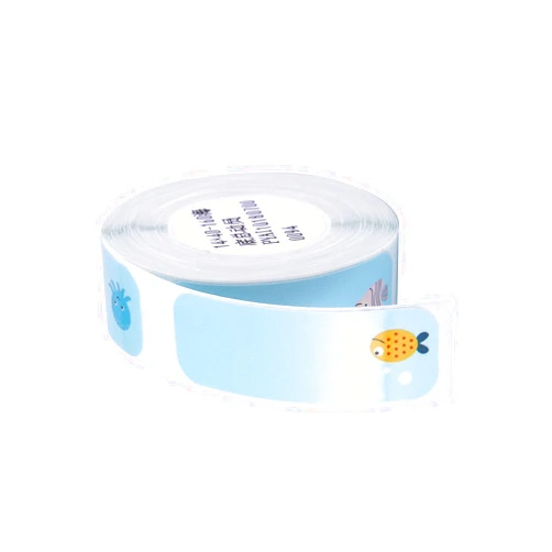 BUZHI Thermal Label Sticker,BUZHI Thermal Printing Label Paper Barcode Price Size Name Blank Labels Waterproof Tear Resistant 14 * 40mm 160pcs/roll for Home Organizer Supermarket Store Catering