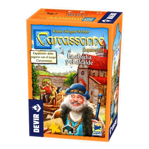 DEVIR Carcassonne – Abadia and The Mayor, Table Game (bgcarab)