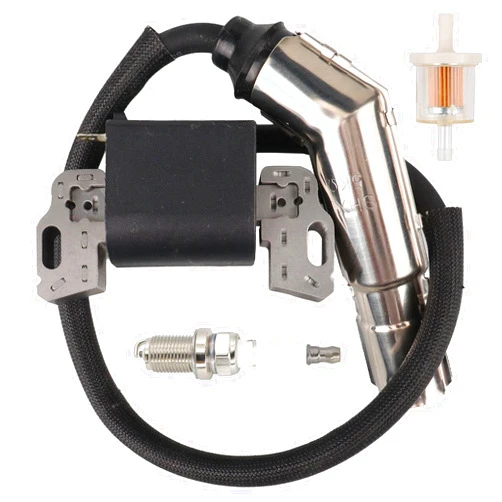 Mliong 595304 592841 Ignition Coil with Spark Plug for Briggs and Stratton 715231 799650 795315 286702 286707 28B702 21A807 21A877 21A902 21A907 TroyBilt Craftsman Lawn Mower
