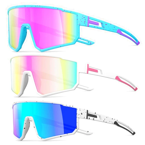 IKTOD 3 Pack Polarized Running Sunglasses for Women Mens Sunglasses UV Protection for Cycling Baseball Fishing