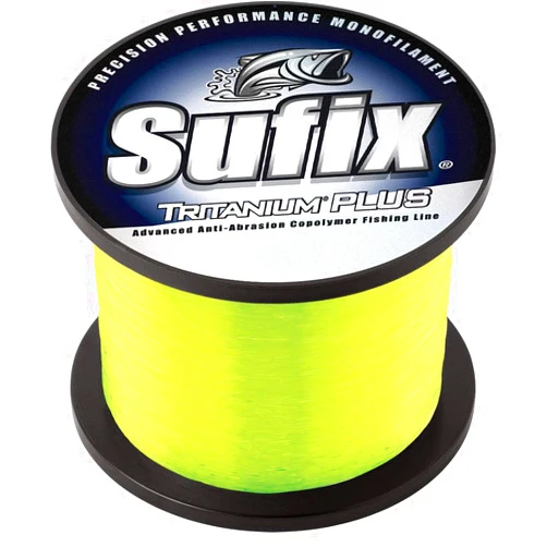 Sufix Tritanium Plus 1-Pound Spool Size Fishing Line (Chartreuse, 20-Pound)