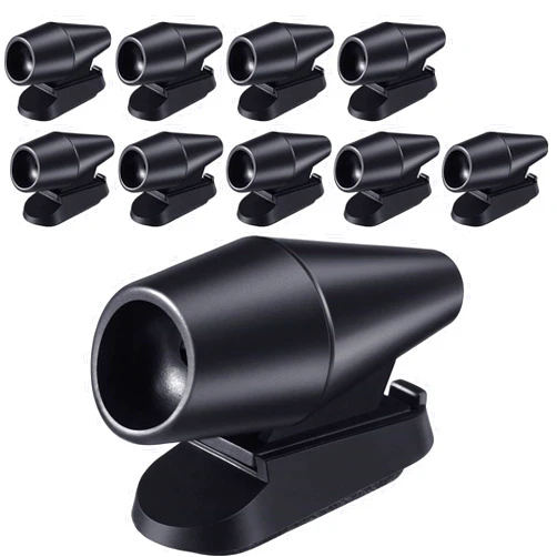 Frienda Deer Whistle 10 Pieces Save a Deer Whistles Avoids Collisions, Deer Whistles for Car Deer Warning Devices Animal Alert for Cars and Motorcycles (Black)