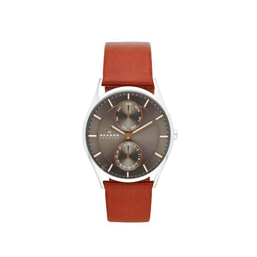 Skagen Holst Men's Watch with Stainless Steel Mesh or Leather Band