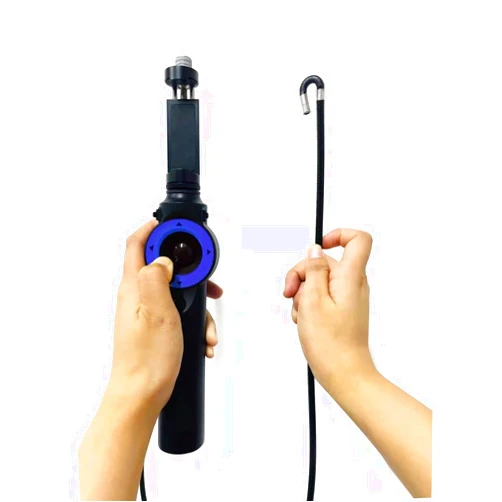 Vividia ME-610i Flexible Joystick Articulating 1280x720 HD USB Inspection Camera Borescope Videoscope with 6mm (0.236