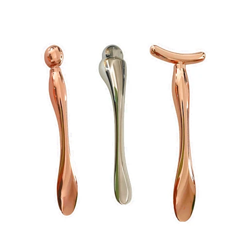 CerfoParlen 3PCS Eye Cream Applicator Tool Eye Roller for Puffy Eyes Face Roller Massage Tools