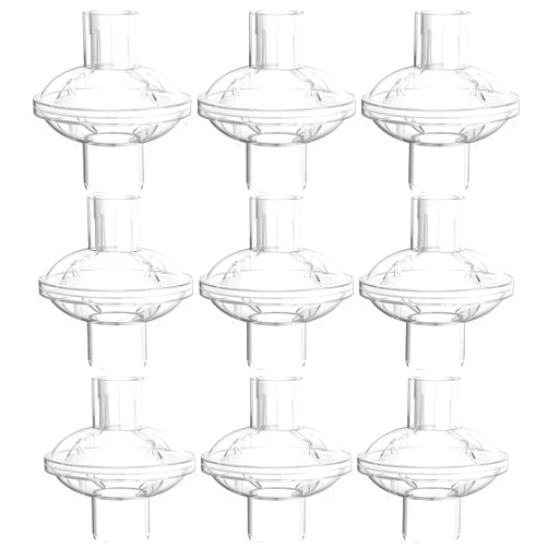 Ecleanfy CPAP Filters Compatible with BiPAP Machines ResMed, Dreamstation Standard, Any CACP Machine Size 22mm and 25mm Tube, High-Efficiency Filtr-ation & Clean Air &Enhanced Comfort CPAP Inline Filter