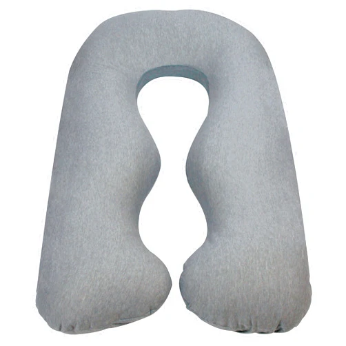 Leachco Back N Belly Chic Body Pillow Replacement Cover (Gray)