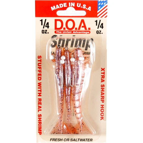 DOA FSH3-3P/404 Shrimp, New Penny, 3 Inch(Pack of 3)