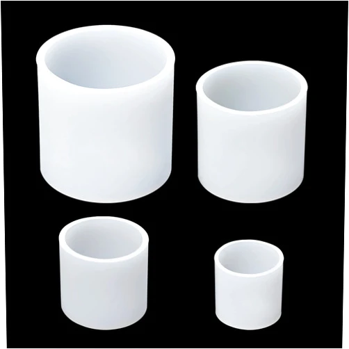 Sakolla Cylinder Candle Molds for Candle Making,4 Pcs Pillar Casting Silicone Molds for Resin Casting, Soap, Flower Specimen, Insect Specimen, Clay Craft