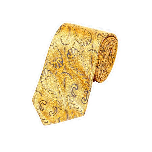EZ Tuxedo Gitman Woven Silk Paisley Neck Tie