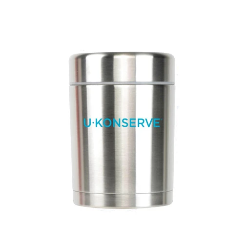 U Konserve Stainless Steel Insulated Food Jar – Vacuum Sealed Thermos for Hot and Cold Food – Wide Mouth - Leak-Proof Container – BPA Free – 12 Ounce
