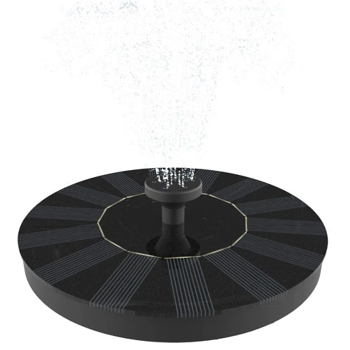 Solatec Solar Fountain, Solatec Solar Powered Bird Bath Fountain Pump 1.3W Solar Panel Kit Water Pump,Outdoor Watering Submersible Pump for Pond, Pool, Garden, Fish Tank, Aquarium