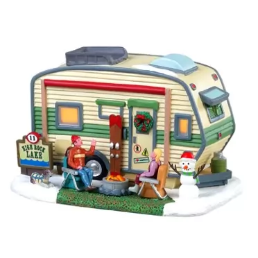 Lemax Village Collection High Rock Lake Trailer #85322