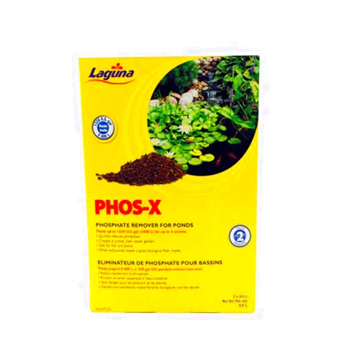Laguna Phos-X Phosphate Remover, Water Treatment , 2-Pack, Net Vol. 0.8 L