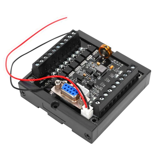 Hilitand PLC Programmable Logic Controller, Industrial Control Board DC 24V FX1N‑20MT Programmable Regulator 12 Input 8 Output