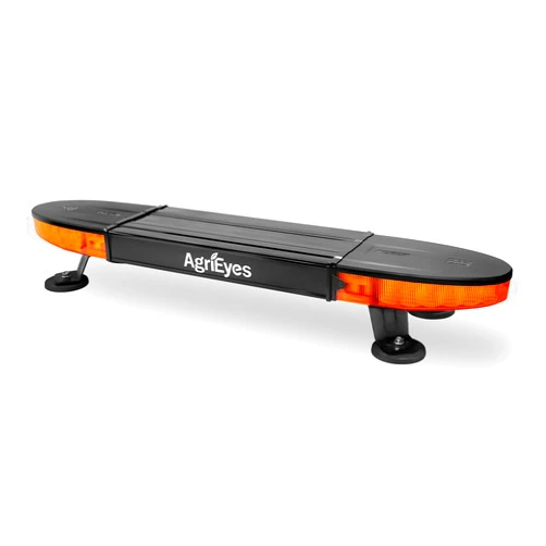 Agrieyes Wireless Amber Strobe Light Bar, 40 inch Magnetic Tow Truck Light, Rooftop Yellow Emergency Warning Beacon Flashing Caution Light Bar for Trucks, Vehicles, Snow Plow