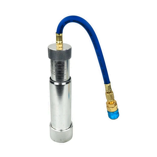 Wisepick A/C AC Oil and Dye Injector with R-134a Snap Quick Coupler 1/4