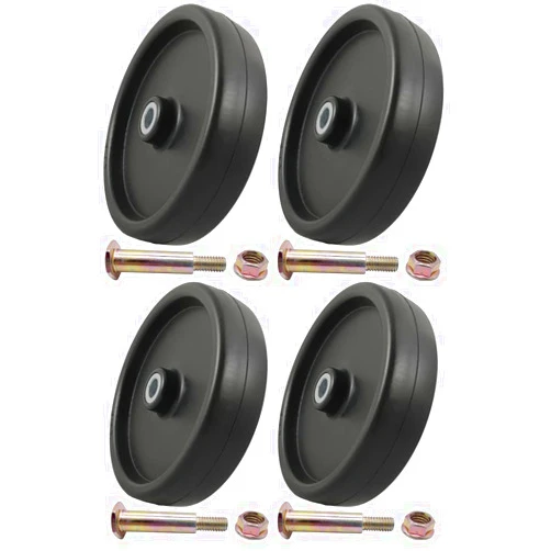 Parts 4 Outdoor 4pk Deck Wheels and Hardware Kit Replacement AM54223 AM32639 734-3000 934-3000 6918