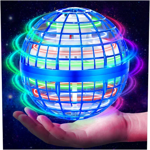 OFUN Flying Orb Ball Toys 2025 - Hover Ball Cosmic Globe Boomerang, Hand Controlled Drone Orbit, Cool Spinning Outdoor Toys Gifts for 6 7 8 9 10+ Year Old Boys Girls Teens Adults