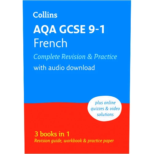 Collins GCSE AQA GCSE French Complete Revision and Practice: Ideal for the 2026 and 2027 exams includes online edition, quizzes and video solutions (Collins GCSE Grade 9-1 Revision)