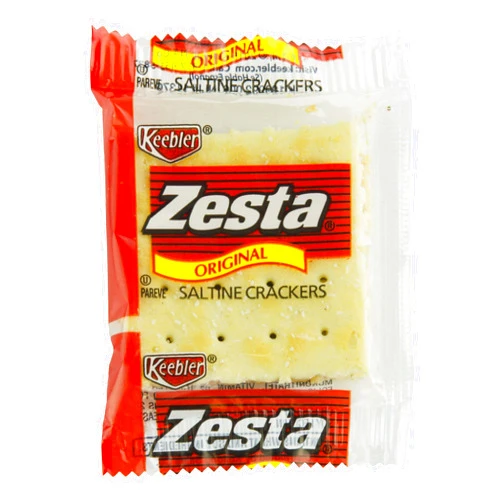 Zesta Keebler, Zesta, Saltine Crackers, Original, Single Serve, 0.20 Oz(Pack of 300)