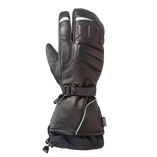 CastleX Men's TRS 3-Finger Mitt in Black, Size X-Large