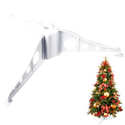 Youyole Christmas Tree Stand Plastic Legs Replacement White Artificial Xmas Base Holder for Trees 0.75'' in Diameter