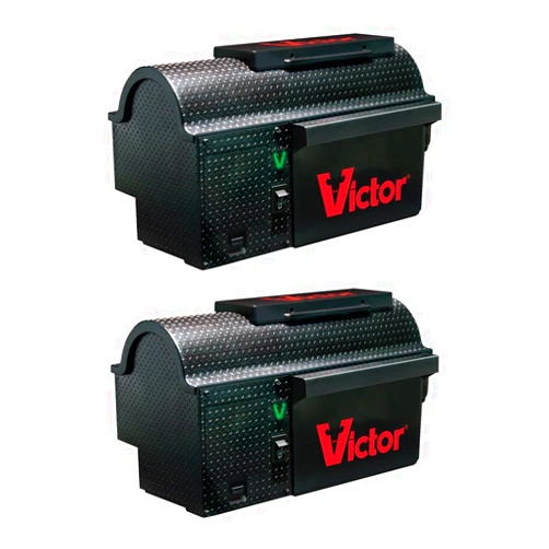 Victor M260 Indoor Multi-Kill Humane Electronic Mouse Trap - No Touch, No See Electronic Intant Kill Mouse Trap - 2 Traps
