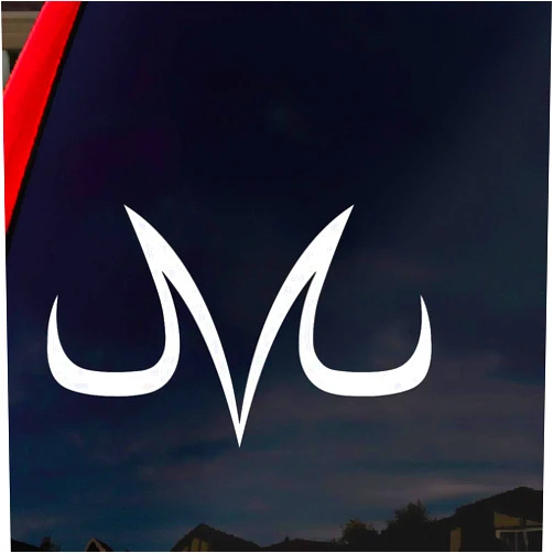 SoCoolDesign Vegeta Majin Dragon Character Symbol Car Window Vinyl Decal Sticker 6