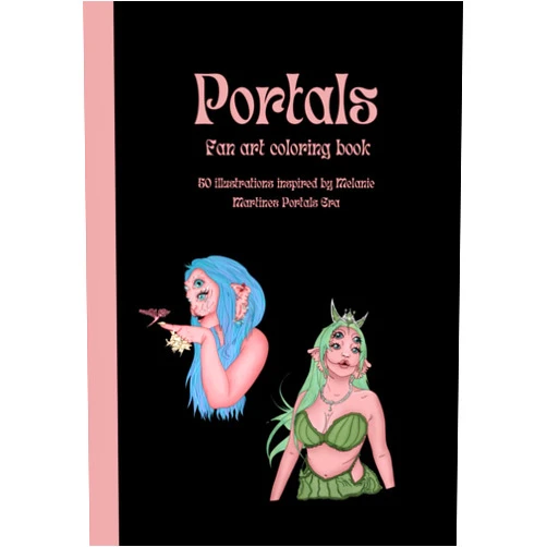 Marie-Ange Martin PORTALS: Fan art coloring book