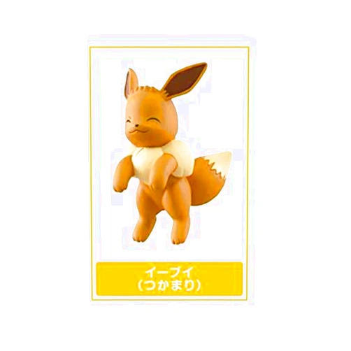 Pokemon Plus Lets Go Eevee Stand ippai Fairy Capsule Toy Figure Collectibles Anime