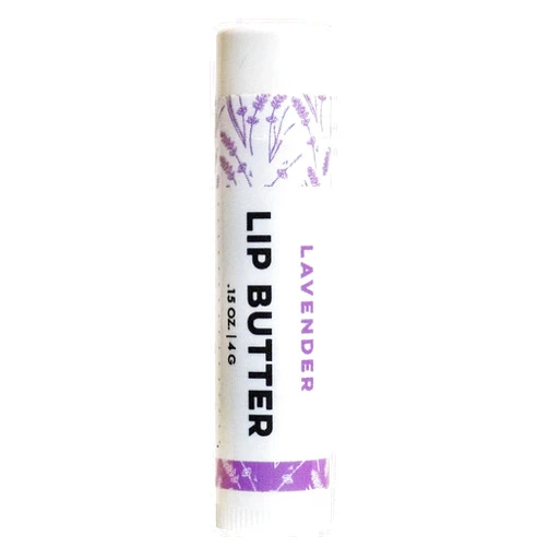 NATURE'S APOTHECARY All-Natural Lavender Lip Balm - Organic Cold-Pressed Oils & Beeswax to Soothe & Protect - Hypoallergenic, Non-Toxic, Cruelty Free Lip Balm, Made in USA by DAYSPA Body Basics