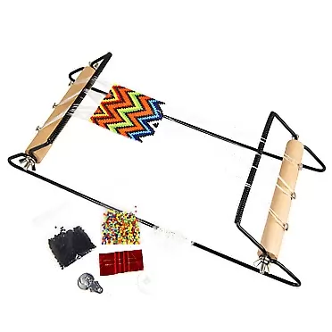 The Beadsmith Extra Wide Metal Bead Loom Kit, Includes Extra Wide Loom (14.5