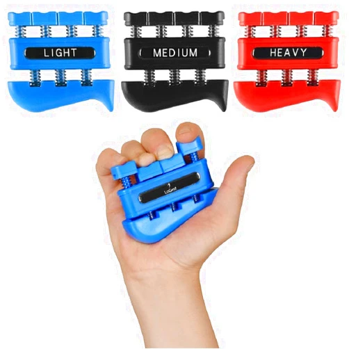 Logest Finger Strengthener - Finger Exerciser for Forearm and Hand Strengthener - Hand Grip Workout Equipment for Musician, Rock Climbing and Therapy