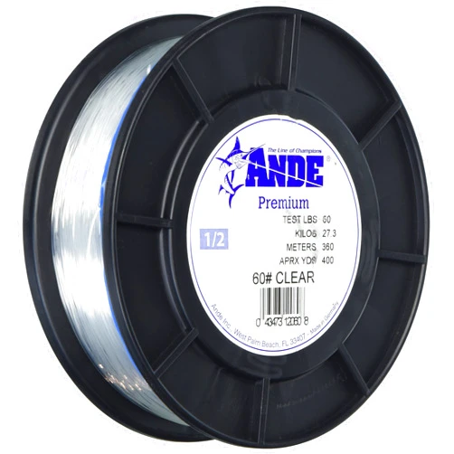 SOUTH BEND Ande Monofilament Line (Clear, 40 -Pounds Test, 1/4# Spool)