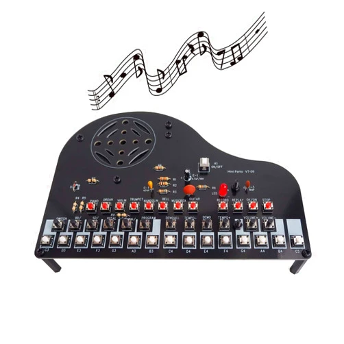 VOGURTIME DIY Piano Soldering Project Kit Electronics Solder Practice Kit by VOGURTIME, Great STEM Project and Gift, Multi-Function