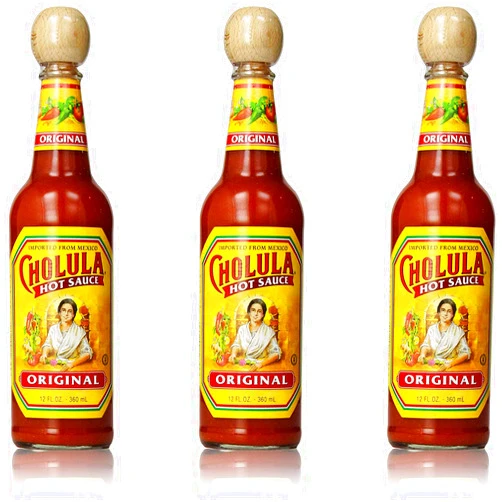 KIMBONNI Cholula Original Hot Sauce, 12 Fluid Ounces, Pack of 3 Bottles (36 Fl Oz Total)