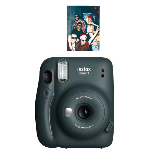 Fujifilm Instax Mini 11 Instant Camera - Charcoal Grey