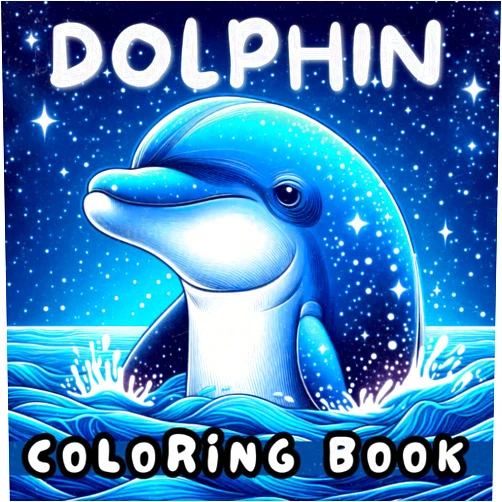 By Up cha (Author) Dolphin coloring book: Cute and fun animal coloring book with 45 adorable dolphin designs for kids