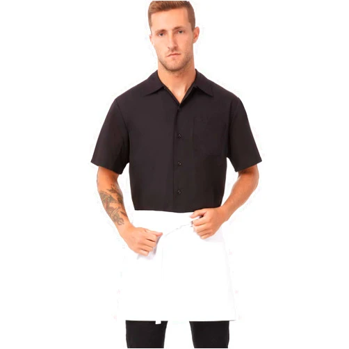 Chef Works Unisex Four-Way Apron, White, One Size