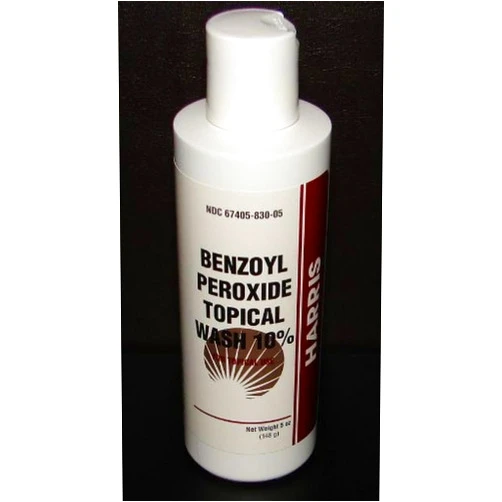Harris Pharmaceuticals Benzoyl Peroxide 10% Acne Wash 5oz