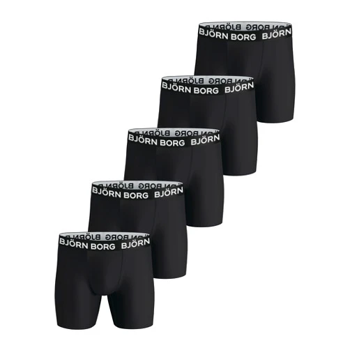 Björn Borg | Bjorn Borg PERFORMANCE BOXE 5Pack, Boxer Briefs for Men, Training Boxer Briefs/Underwear, Multi-Packs Available