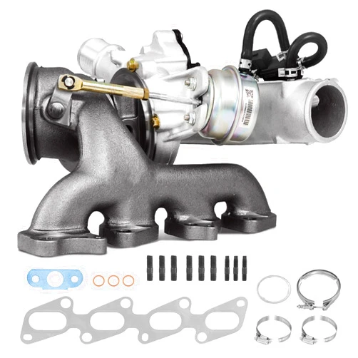 FILTERUP 667-203 1.4L Turbocharger with Gaskets Repair kits Compatible with 2011-2015 Chevy Chevrolet Cruze 2012-2020 Sonic 2013-2018 Trax 2013-2018 Buick Encore Replace# 55565353 GT1446