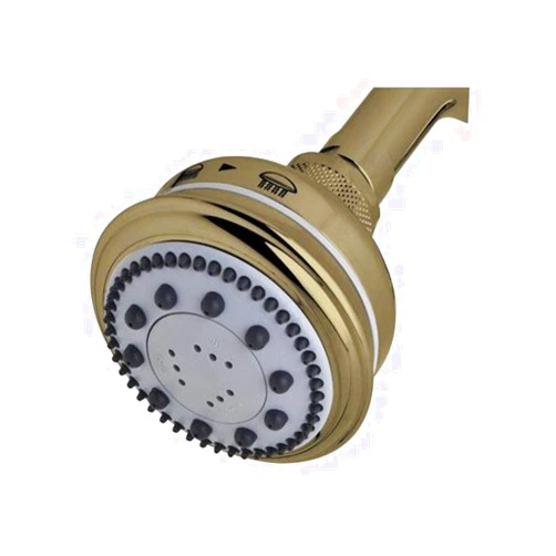 Rohl B240NSHTCB 3-1/2-Inch Diameter Bossini Three Function Master-Flow Showerhead with Added Nebulizer Spray, Tuscan Brass