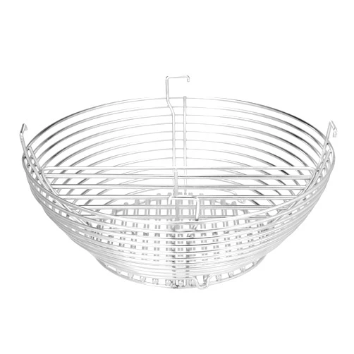 Kamado Joe Stainless Steel Charcoal Basket Grill Accessory to Create Multiple Cook Zones for All Classic Joe 18-inch Charcoal Grill and Smokers, Model KJ-MCC23