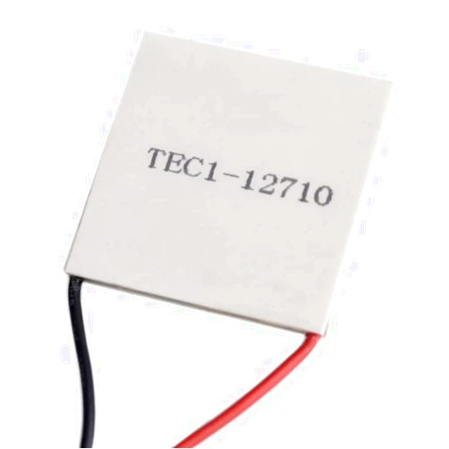 Lheng Semiconductor Refrigeration Tablets TEC1-12710 12V 10A Heatsink Thermoelectric Cooler Cooling Peltier Plate Module 40x40MM
