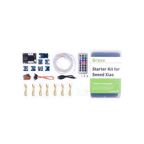 Seeed Studio XIAO Starter Kit - All Seeed Studio XIAO Series Development Boards Supported, XIAO Series Expansion Board, 9 Grove Modules, Presented with XIAO Courses for Beginner.