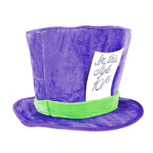 Beistle Plush Mad Hatter Hat