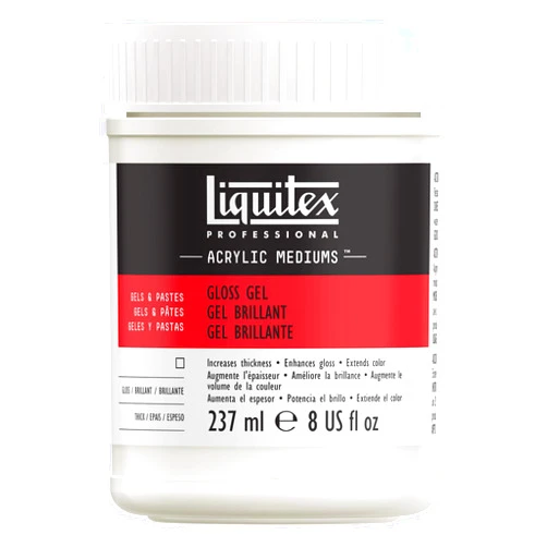Liquitex Professional Gloss Gel Medium, 237ml (8-oz)