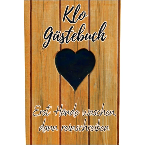 Denni Lieder,Gästebücher Kreation Klo-Gästebuch (German Edition)